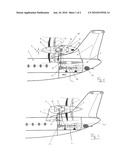AIRCRAFT WITH TAIL PROPELLER-ENGINE LAYOUT diagram and image