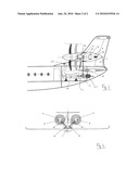 AIRCRAFT WITH TAIL PROPELLER-ENGINE LAYOUT diagram and image