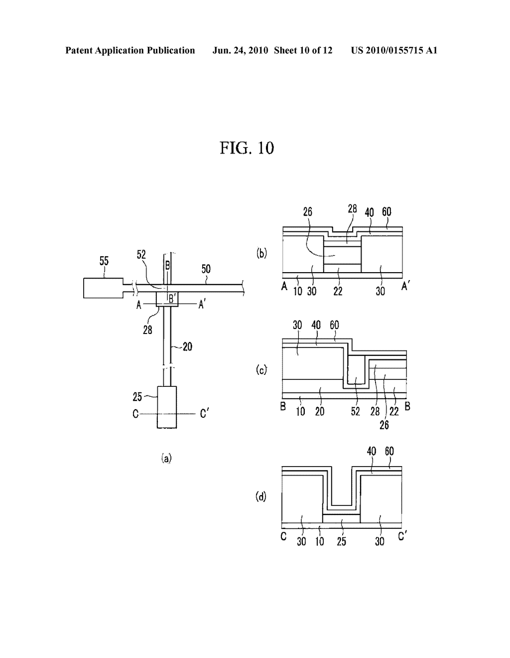 DISPLAY SUBSTRATE, AND METHOD OF MANUFACTURING THE SAME - diagram, schematic, and image 11