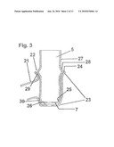 CONNECTION OF A SUSPENSION STRUT TO A WHEEL CARRIER OF A MOTOR VEHICLE diagram and image