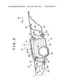 HOOD AIRBAG DEVICE FOR USE IN A VEHICLE diagram and image