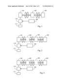 Bidirectional unequal speed electric motor driven constant directional output system diagram and image