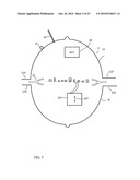 Method for detecting an intruder s path diagram and image