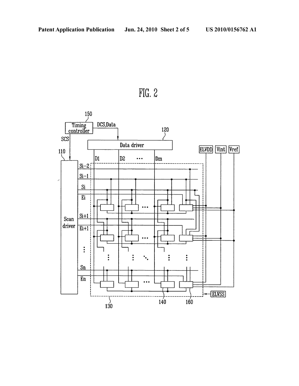 Organic light emitting display device - diagram, schematic, and image 03