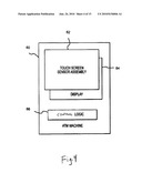 SINGLE SUBSTRATE CAPACITIVE TOUCH PANEL diagram and image