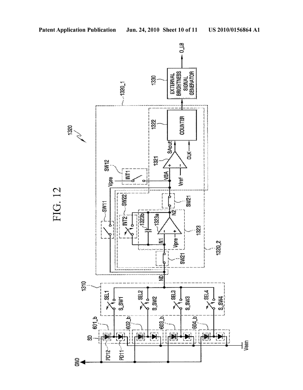 DRIVING DEVICE FOR DISPLAY AND DISPLAY USING THE SAME AND DRIVING METHOD OF THE DISPLAY - diagram, schematic, and image 11