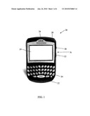 AUTOMATIC SCREEN AND KEYPAD BRIGHTNESS ADJUSTMENT ON A MOBILE HANDHELD ELECTRONIC DEVICE diagram and image