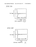 Power source apparatus for display and image display apparatus diagram and image