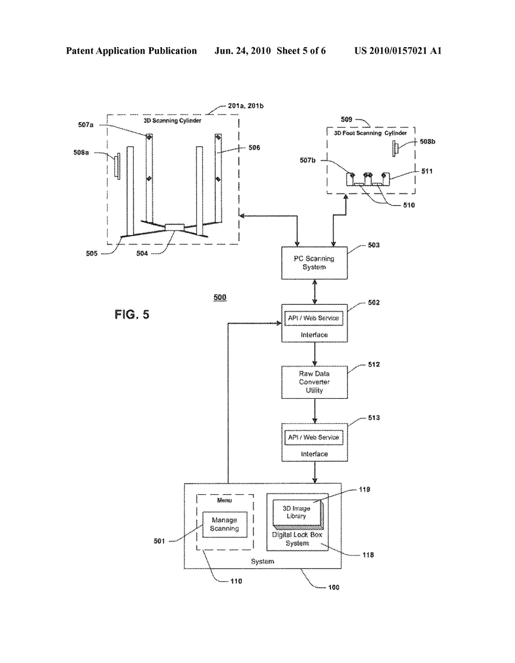 METHOD FOR CREATING, STORING, AND PROVIDING ACCESS TO THREE-DIMENSIONALLY SCANNED IMAGES - diagram, schematic, and image 06