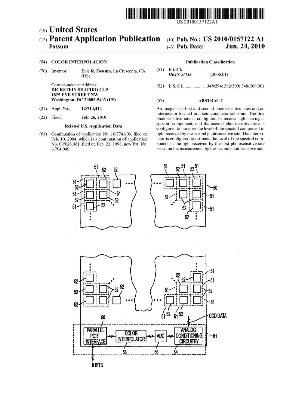 COLOR INTERPOLATION - diagram, schematic, and image 01