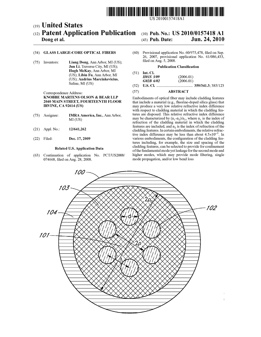 GLASS LARGE-CORE OPTICAL FIBERS - diagram, schematic, and image 01