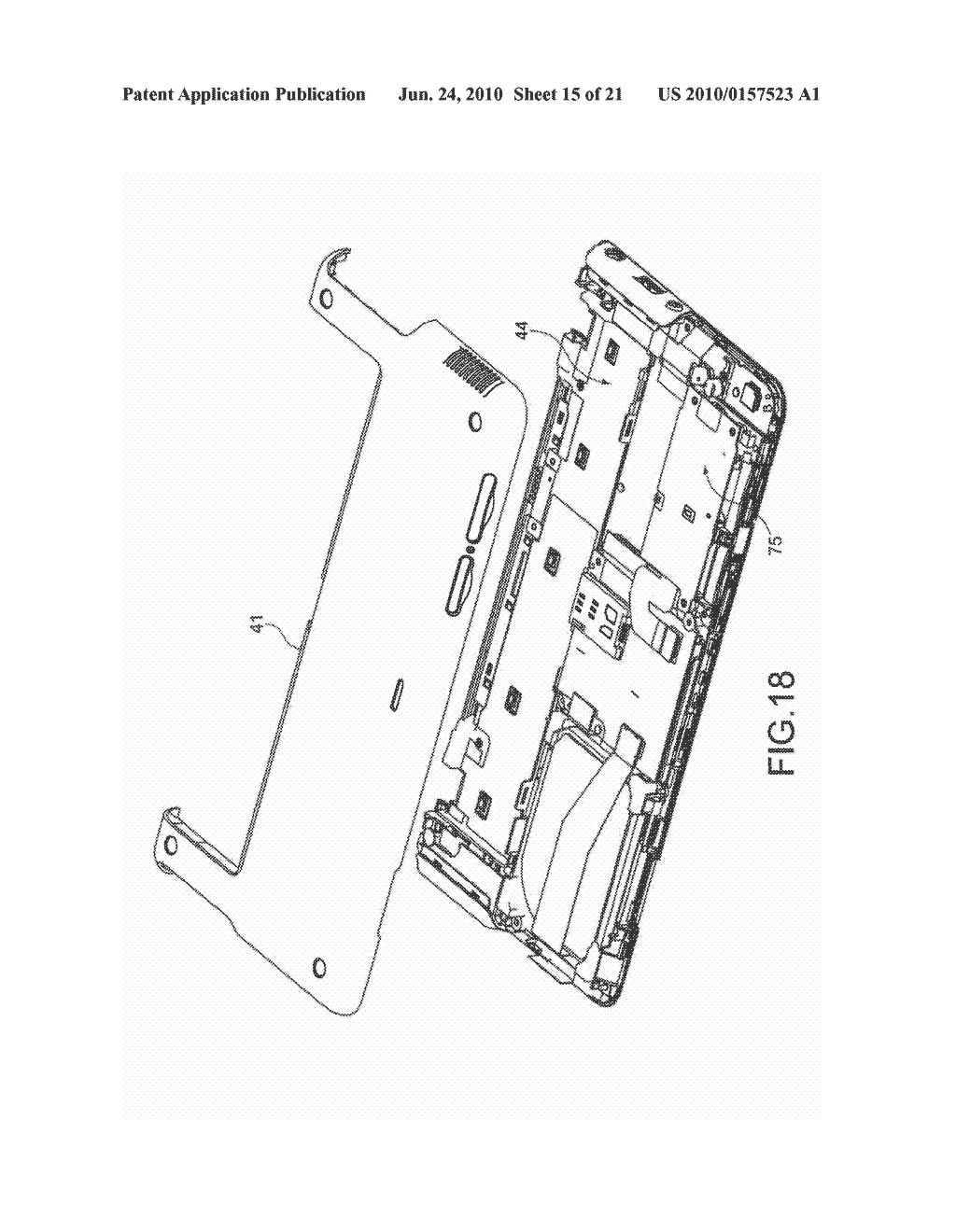 ELECTRONIC APPARATUS AND METHOD FOR PRODUCING AN ELECTRONIC APPARATUS - diagram, schematic, and image 16