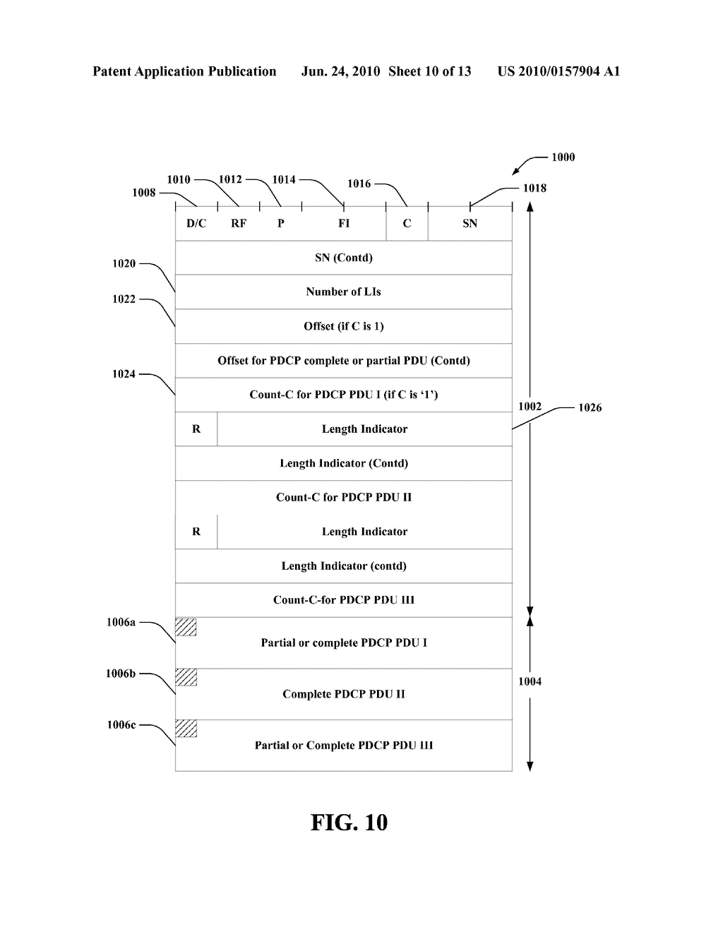 OPTIMIZED HEADER FOR EFFICIENT PROCESSING OF DATA PACKETS - diagram, schematic, and image 11