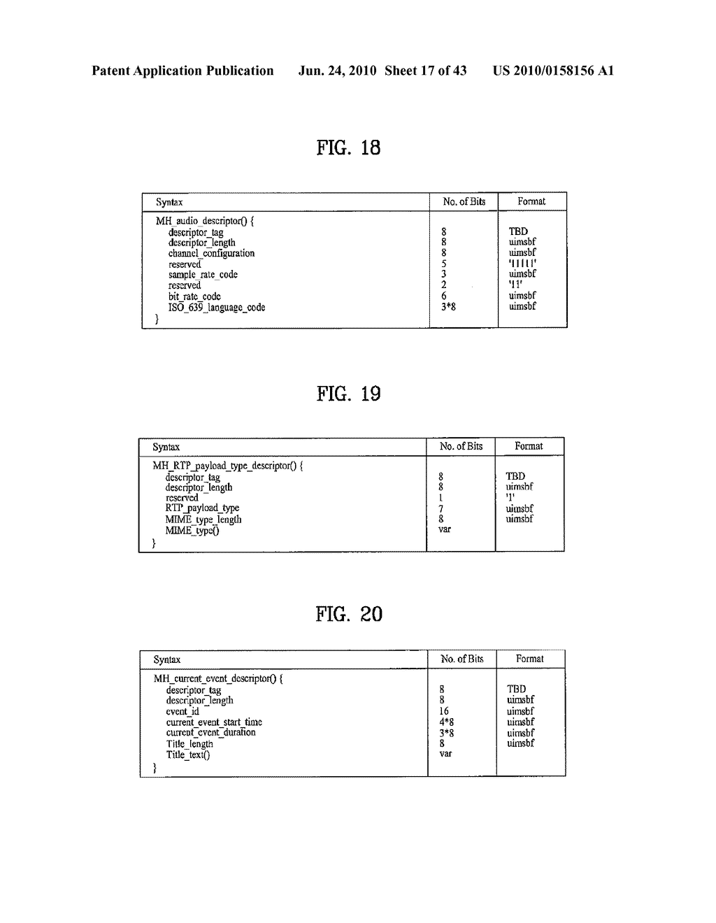 DIGITAL BROADCASTING RECEIVER AND METHOD FOR CONTROLLING THE SAME - diagram, schematic, and image 18