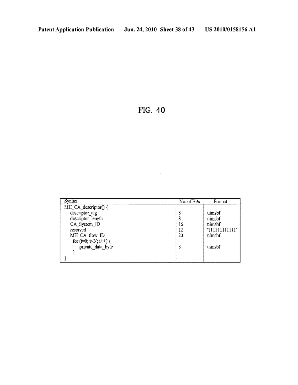 DIGITAL BROADCASTING RECEIVER AND METHOD FOR CONTROLLING THE SAME - diagram, schematic, and image 39