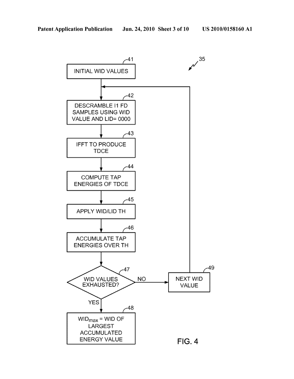 EXTRACTING INFORMATION FROM POSITIONING PILOT CHANNEL SYMBOLS IN FORWARD LINK ONLY SYSTEM - diagram, schematic, and image 04