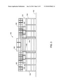 LARGE AREA SUBSTRATE PROCESSING SYSTEM WITH BETWEEN CHAMBER PLATFORM diagram and image