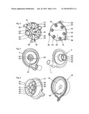 Rotary pump with a fixed shaft diagram and image