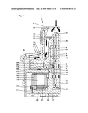 Rotary pump with a fixed shaft diagram and image