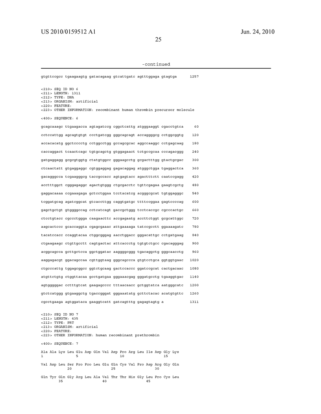 METHOD FOR THE PREPARATION OF RECOMBINANT HUMAN THROMBIN AND FIBRINOGEN - diagram, schematic, and image 46