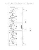 Tightly-coupled near-field communication-link connector-replacement chips diagram and image