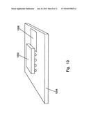 Tightly-coupled near-field communication-link connector-replacement chips diagram and image