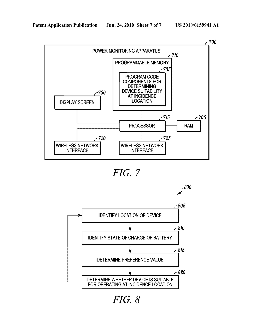 METHOD AND APPARATUS FOR DETERMINING WHETHER A DEVICE IS SUITABLE FOR OPERATING AT AN INCIDENCE LOCATION - diagram, schematic, and image 08