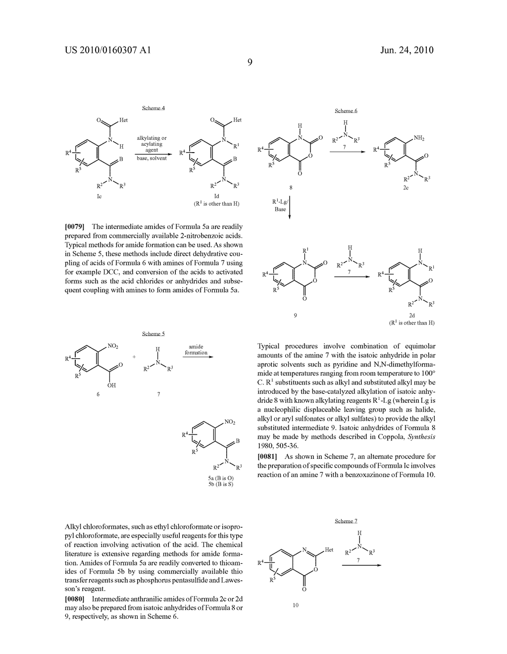 METHOD FOR CONTROLLING PARTICULAR INSECT PESTS BY APPLYING ANTHRANILAMIDE COMPOUNDS - diagram, schematic, and image 10