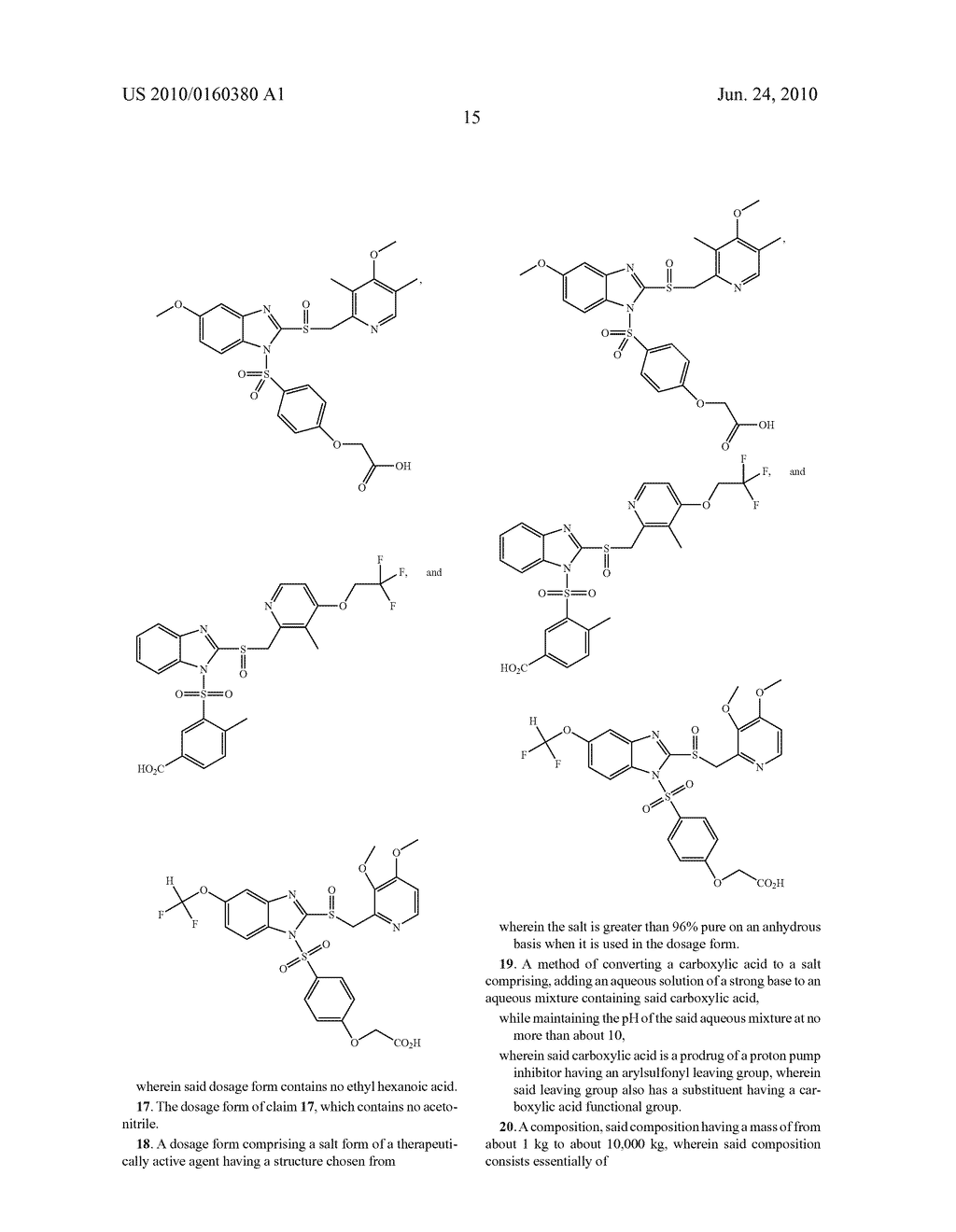 Therapeutic Salt Compositions and Methods - diagram, schematic, and image 16