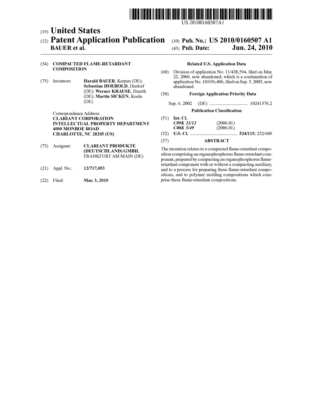 Compacted Flame-Retardant Composition - diagram, schematic, and image 01