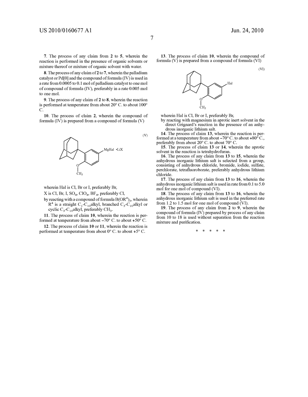 PROCESS FOR PREPARATION OF 6-[3-(1-ADMANTYL)-4-METHOXYPHENYL]-2-NAPHTOIC ACID. - diagram, schematic, and image 08