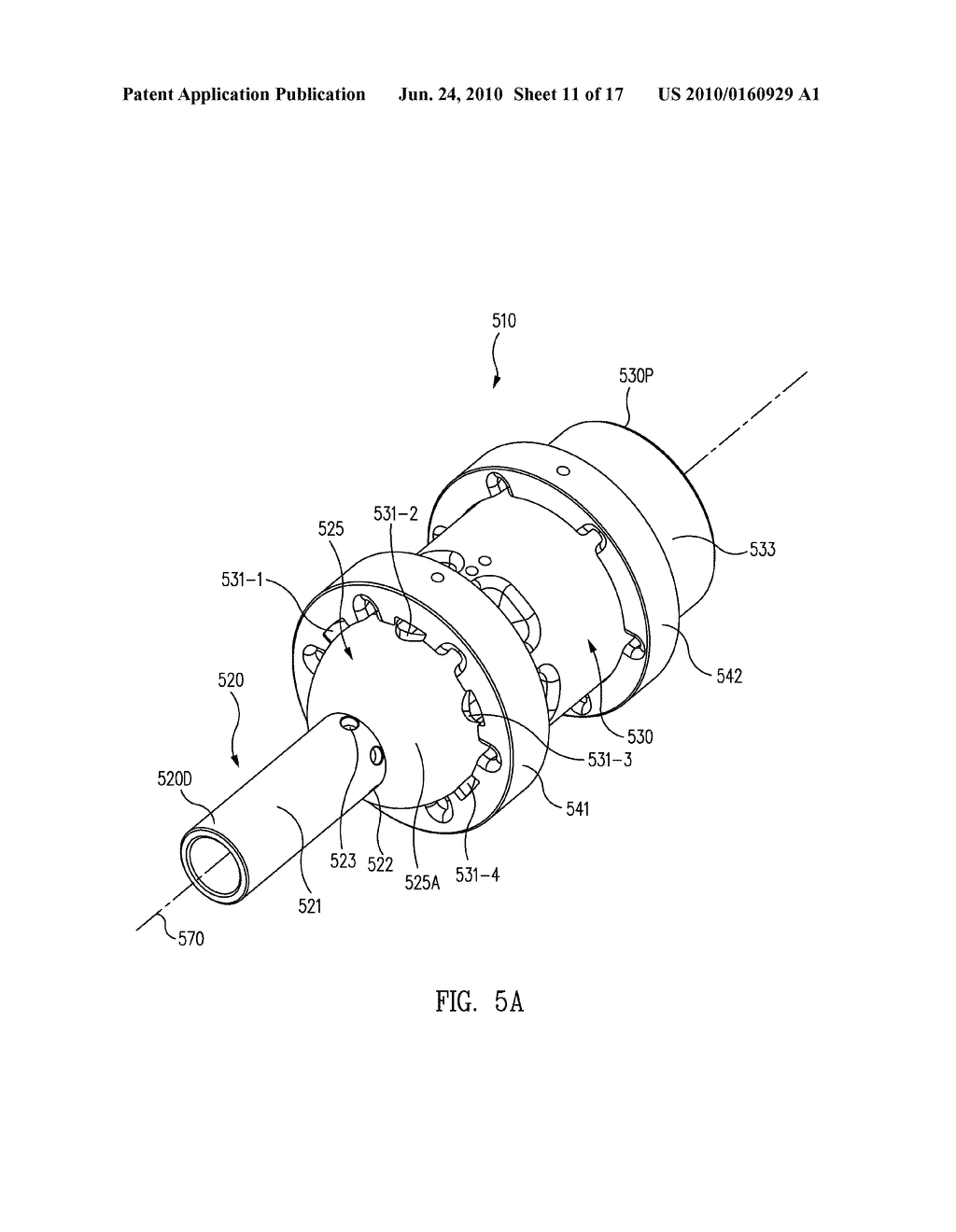  ROLL JOINT AND METHOD FOR A SURGICAL APPARATUS - diagram, schematic, and image 12