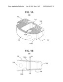 Interbody Vertebral Prosthetic Device With Self-Deploying Screws diagram and image