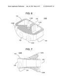 Interbody Vertebral Prosthetic Device With Self-Deploying Screws diagram and image