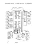 VIRTUAL TAPE BACKUP ARRANGEMENT USING CRYPTOGRAPHICALLY SPLIT STORAGE diagram and image