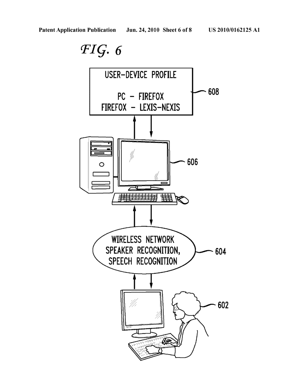 SYSTEM AND METHOD FOR BROWSING BASED ON USER RECOGNITION - diagram, schematic, and image 07