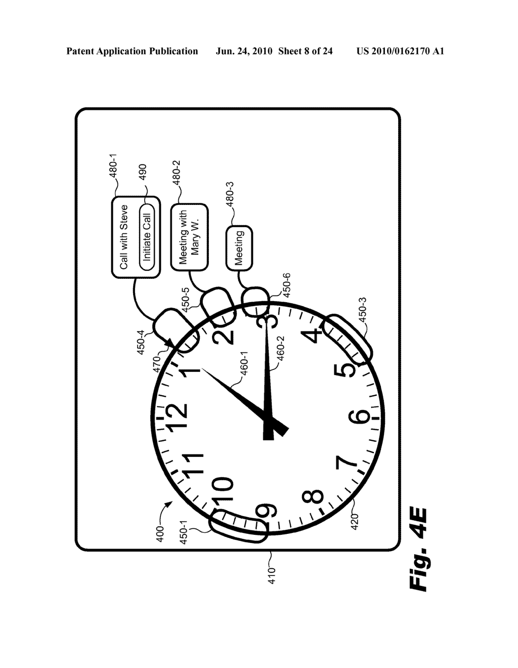 SYSTEMS AND METHODS FOR RADIAL DISPLAY OF TIME BASED INFORMATION - diagram, schematic, and image 09