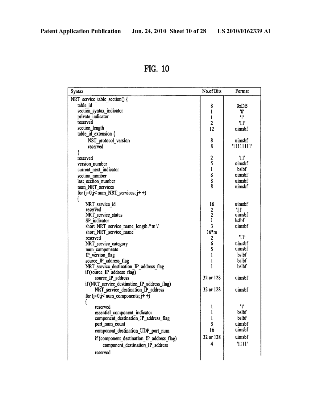 Method for processing targeting descriptor in non-real-time receiver - diagram, schematic, and image 11