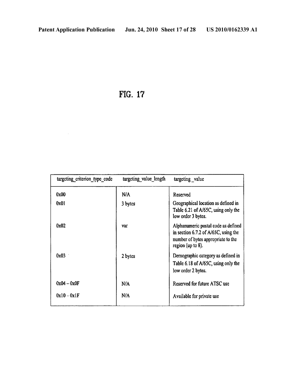 Method for processing targeting descriptor in non-real-time receiver - diagram, schematic, and image 18