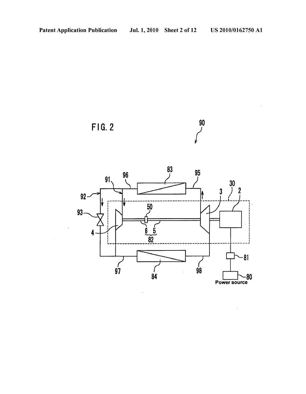 EXPANDER-COMPRESSOR UNIT AND REFRIGERATION CYCLE APPARATUS HAVING THE SAME - diagram, schematic, and image 03