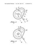 Positive yarn feeder with tension limiter diagram and image