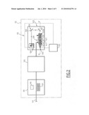 DEVICE FOR QUANTIFYING THE CONTENTS OF AT LEAST ONE GASEOUS CONSTITUENT CONTAINED IN A GASEOUS SAMPLE FROM A FLUID, RELATED ASSEMBLY AND PROCESS diagram and image