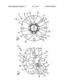 Torque-measuring flange diagram and image