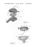 BEVERAGE MAKE COMPRISING A PAD HOLDER WHICH CAN BE CONNECTED TO A BREW CHAMBER TOP PORTION THROUGH A BAYONET CONNECTION diagram and image