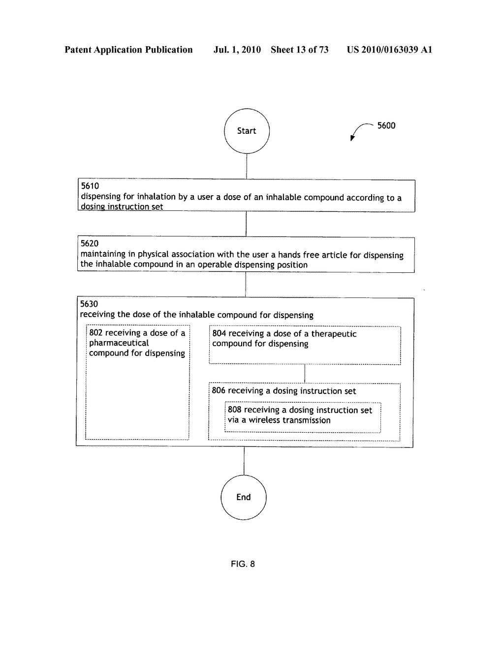 Method for administering an inhalable compound - diagram, schematic, and image 14