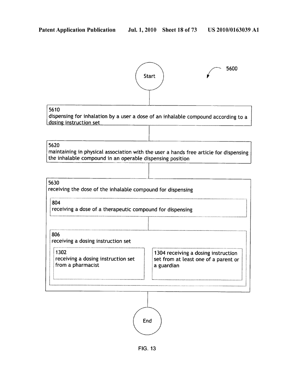Method for administering an inhalable compound - diagram, schematic, and image 19