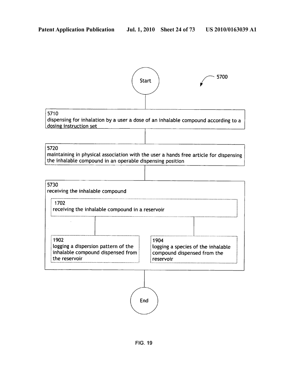 Method for administering an inhalable compound - diagram, schematic, and image 25