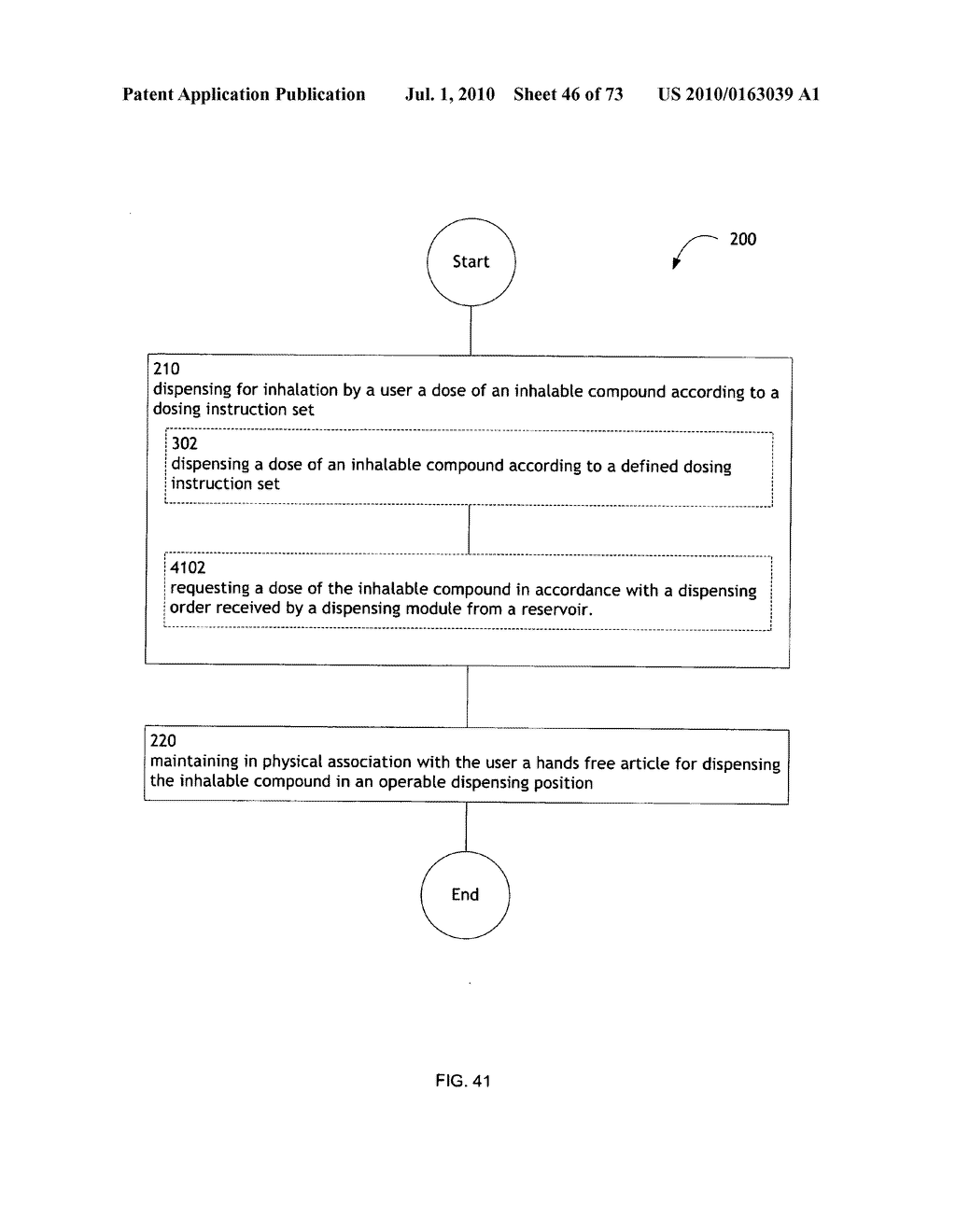 Method for administering an inhalable compound - diagram, schematic, and image 47