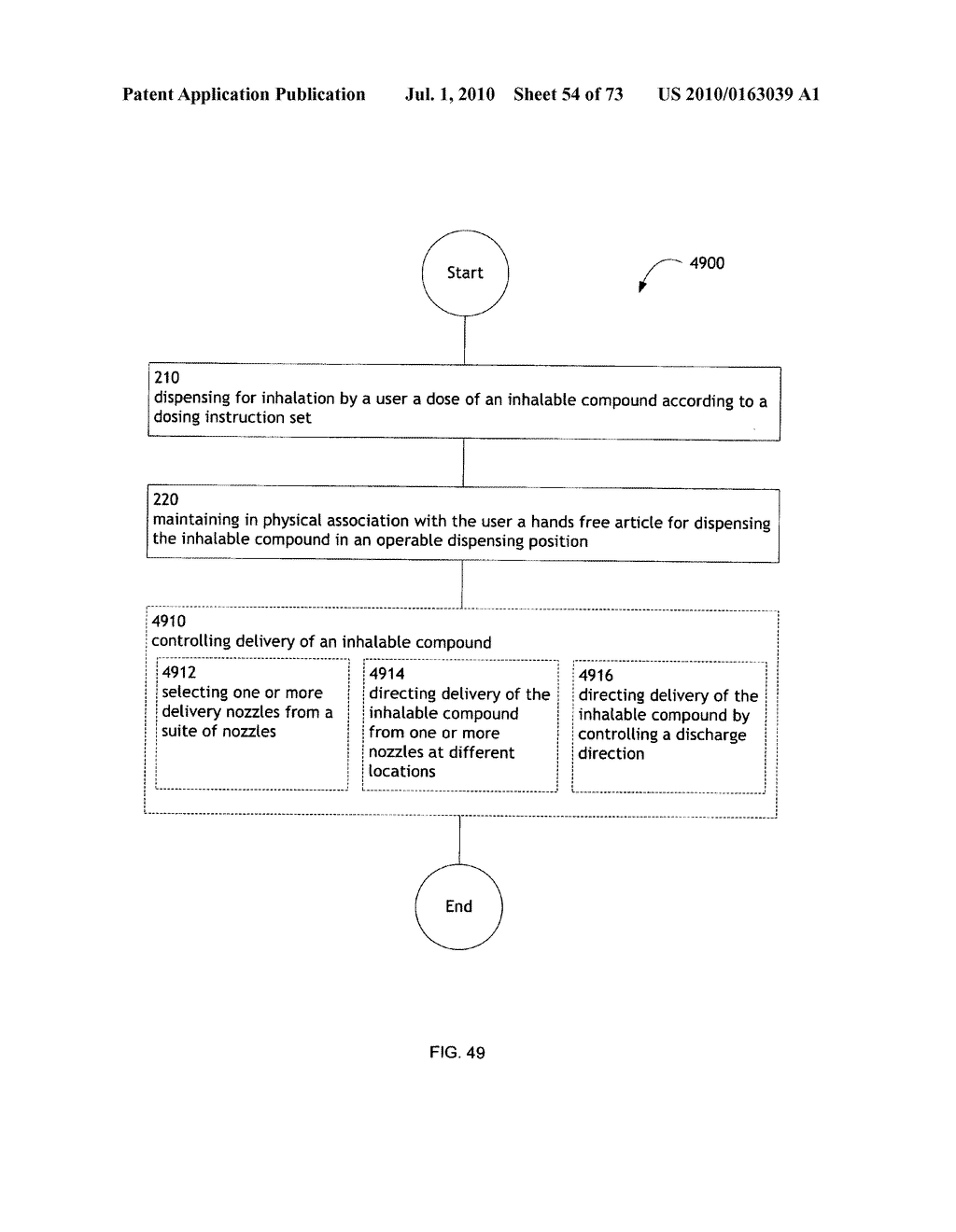 Method for administering an inhalable compound - diagram, schematic, and image 55