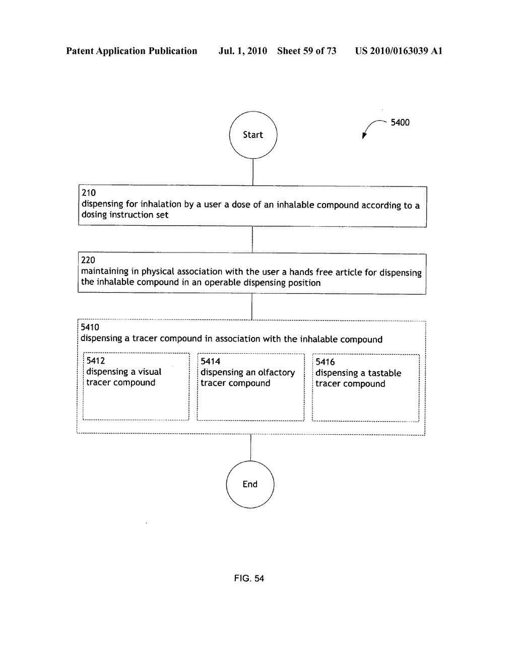 Method for administering an inhalable compound - diagram, schematic, and image 60